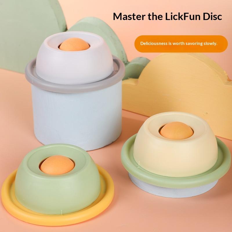 Health Wellness Items - 애완동물 리크 매트 요거트 핥기 접시