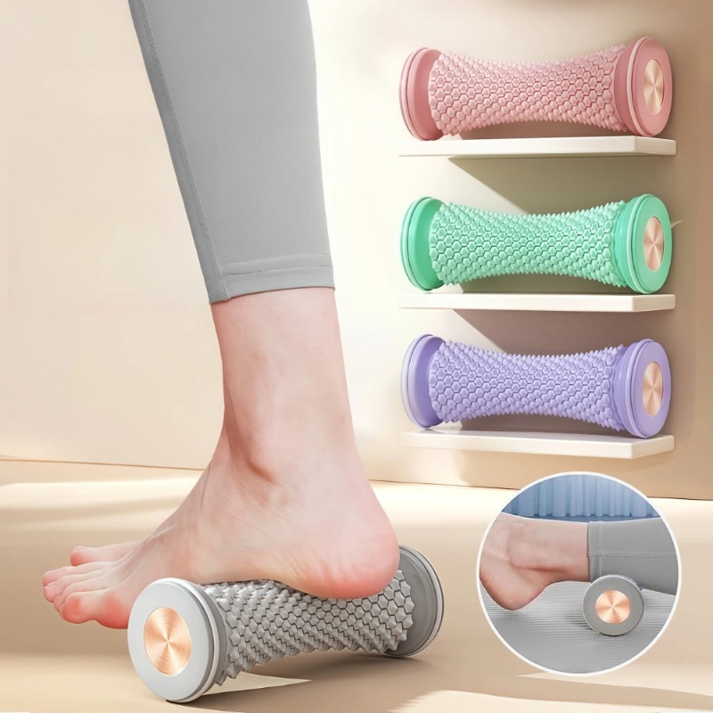 Health Wellness Yoga - 발 마사지기 플라스틱 수동 발바닥 근막