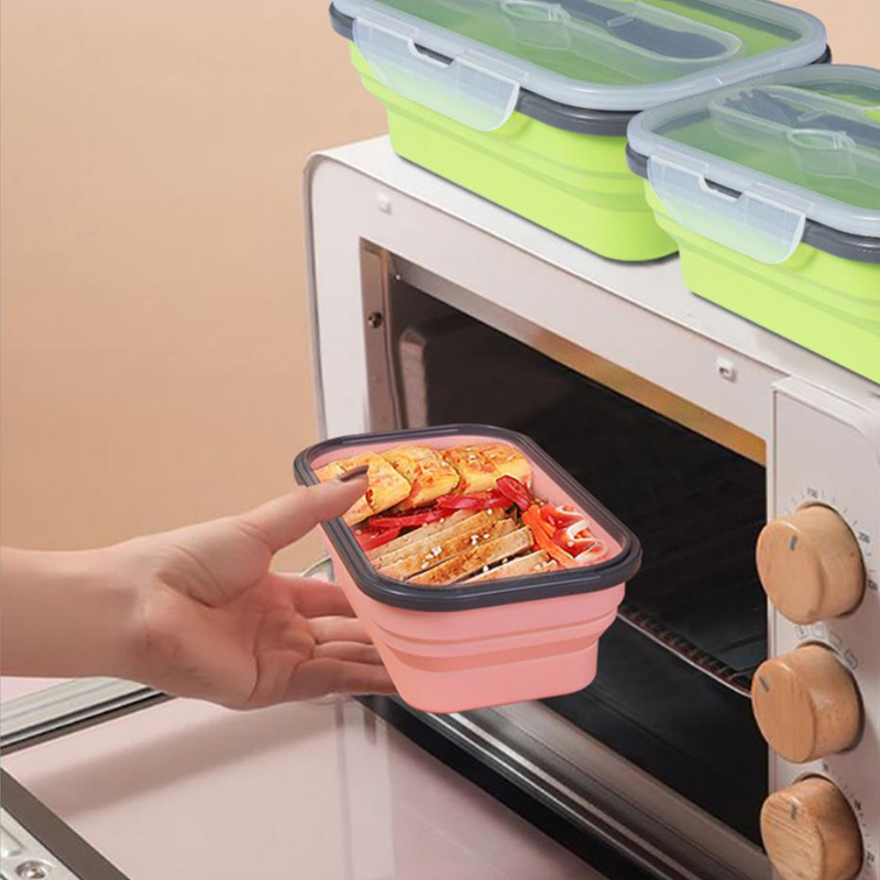 건강한 휴대용 접이식 식품 상자, 전자 레인지 그릇,  - Health Wellness Items 리뷰 및 가격
