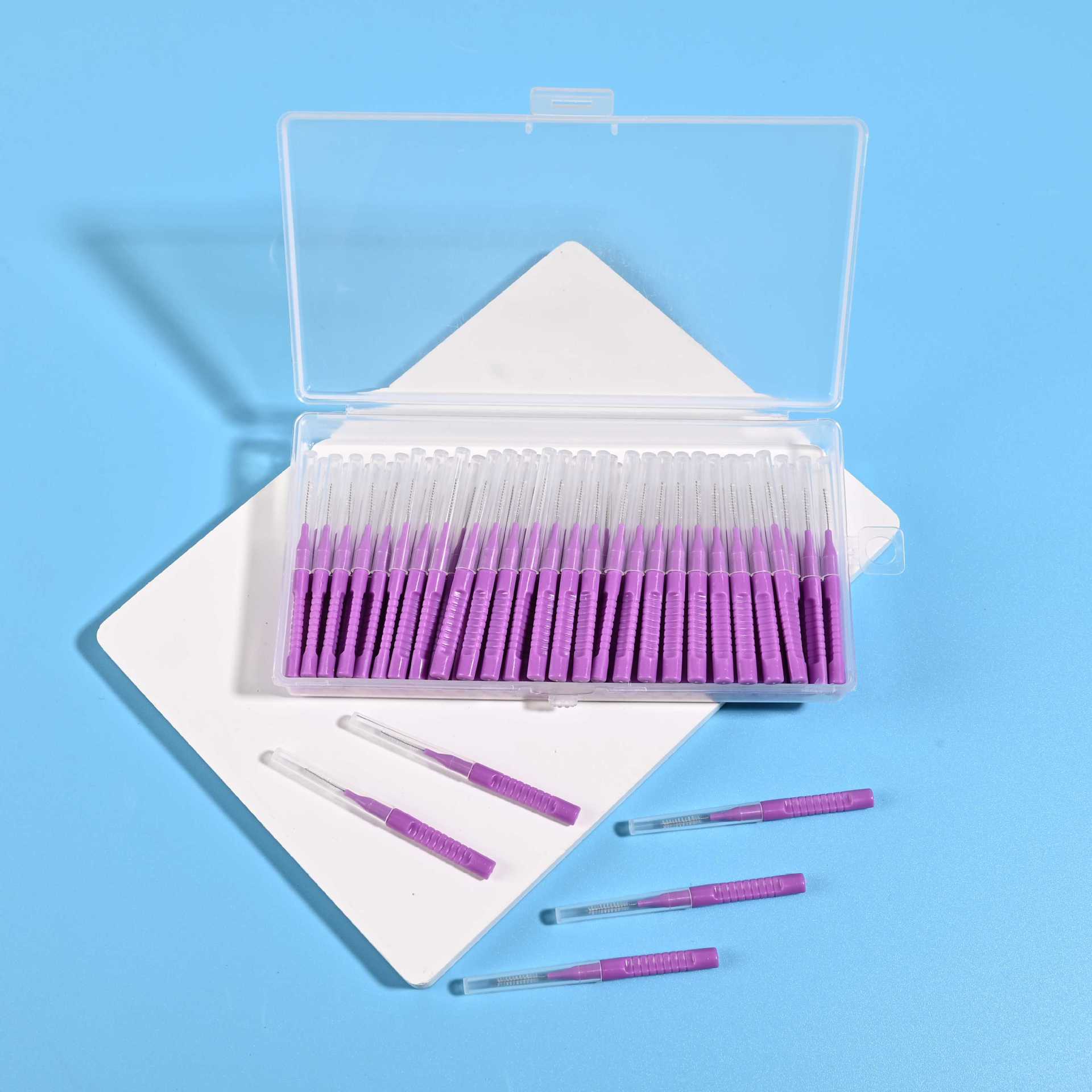 100Pcs 0.6-1.2mm 치간 브러쉬 건강 관리  - Health Wellness Items 리뷰 및 가격