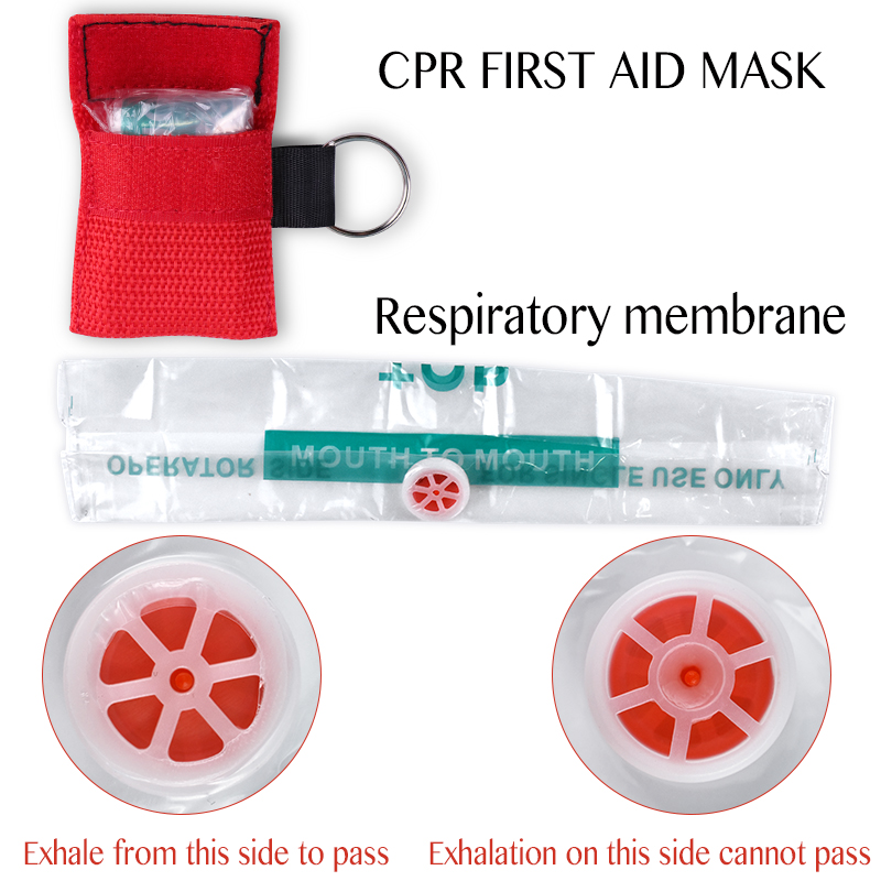 CPR 인공 호흡기 마스크, 휴대용 응급 처치, 얼굴  - Health Wellness Items 리뷰 및 가격
