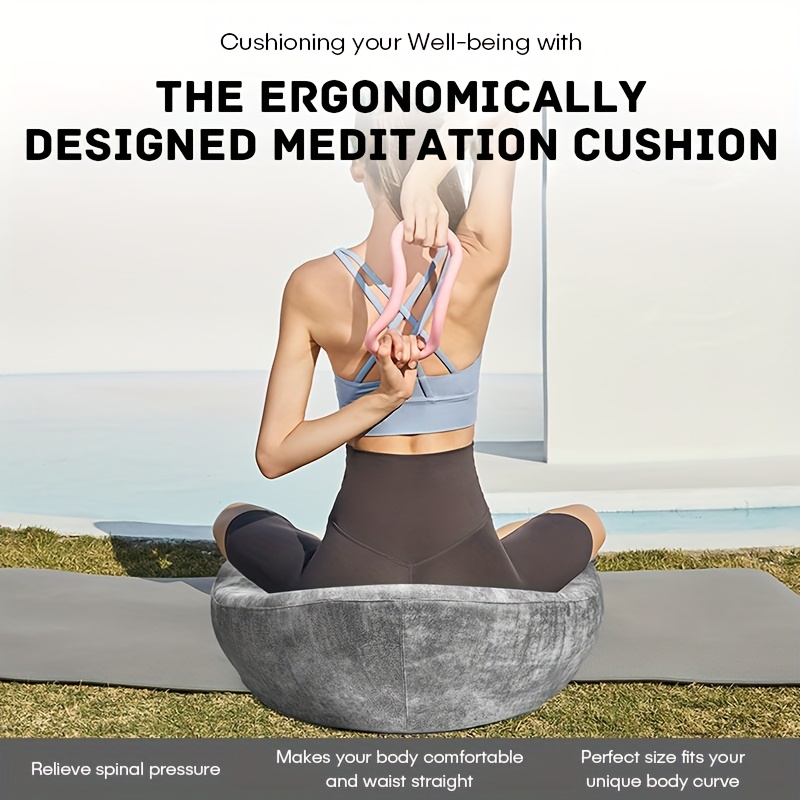 인체공학적 지지력을 제공하는 메모리폼 명상 쿠션 |   - Meditation Cushion Zafu 리뷰 및 가격