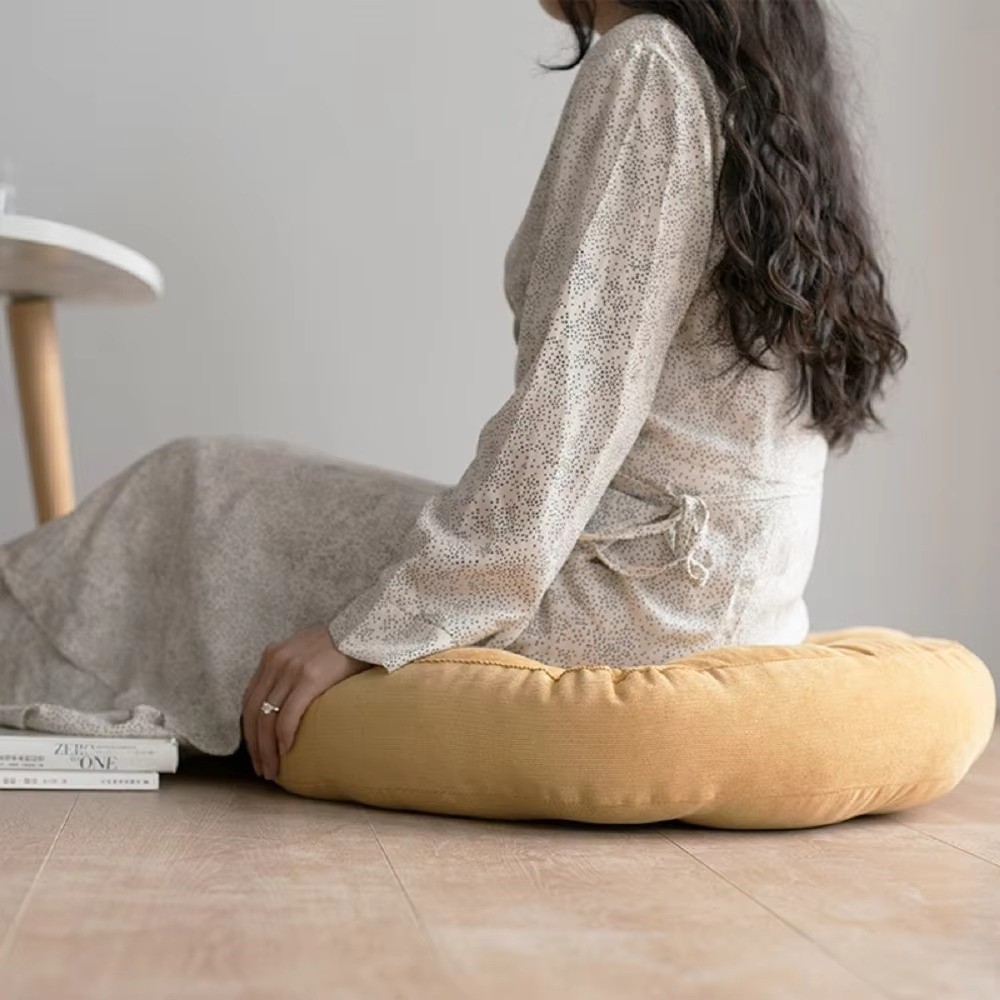 패션 코듀로이 바닥 쿠션 단색 두꺼운 다다미 매트 패드 - Meditation Cushion Zafu 리뷰 및 가격