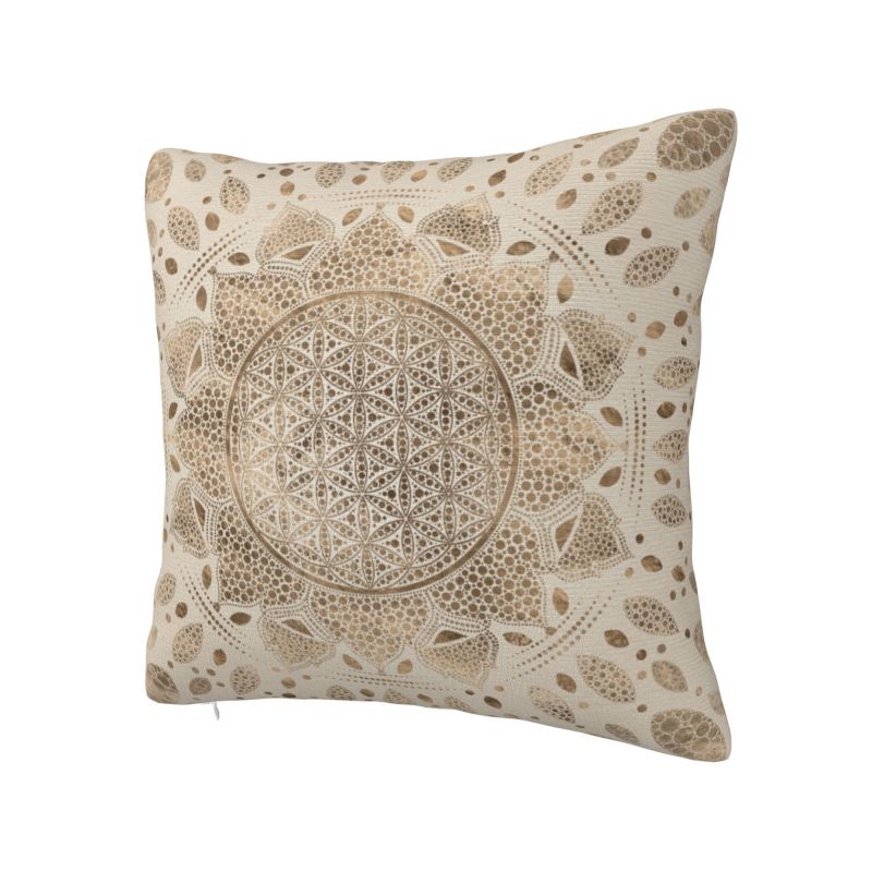 로터스 도트 아트 쿠션 커버 45x45cm 만다라 요가 - Meditation Cushion Zafu 리뷰 및 가격