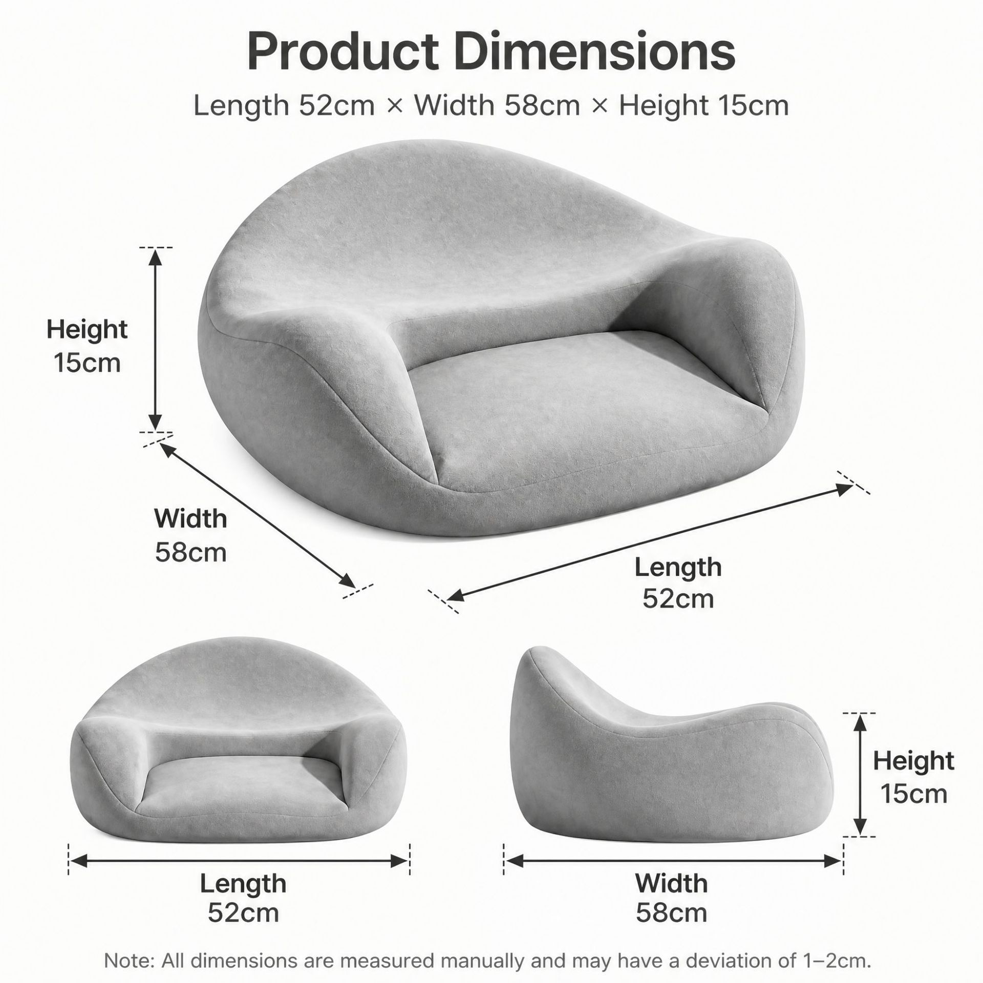 메모리폼 명상 쿠션, 인체공학적 지지대가 있는 바닥 쿠 - Meditation Cushion Zafu 리뷰 및 가격