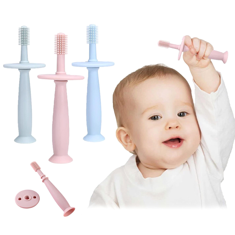 1개 아기 손가락 칫솔 부드러운 실리콘 유아 치아 청소 - Health Wellness Items 리뷰 및 가격